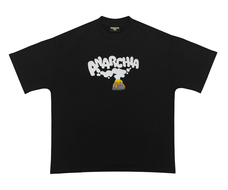Koszulka - Anarchia Wulkan - Czarna