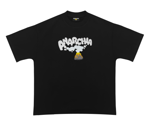 Koszulka - Anarchia Wulkan - Czarna
