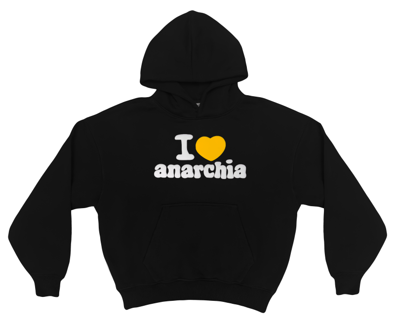 Bluza - I <3 Anarchia - Czarna
